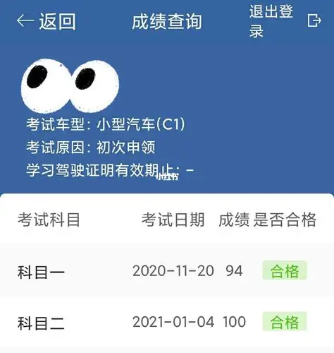 科目二100分过啦!