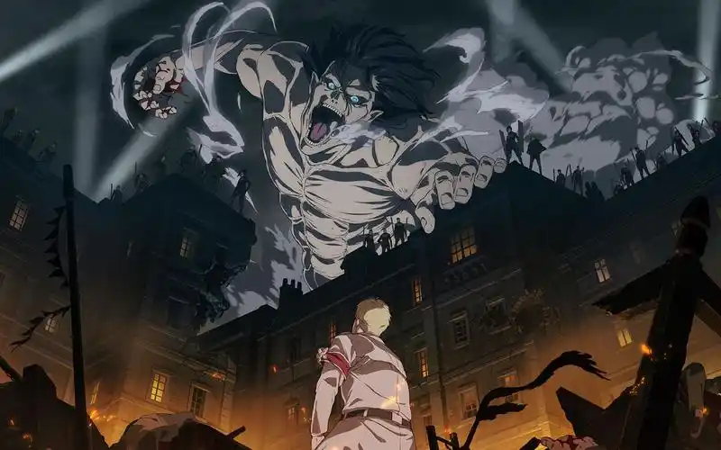 中字《进击的巨人》第四季预告片 向海的另一边前进