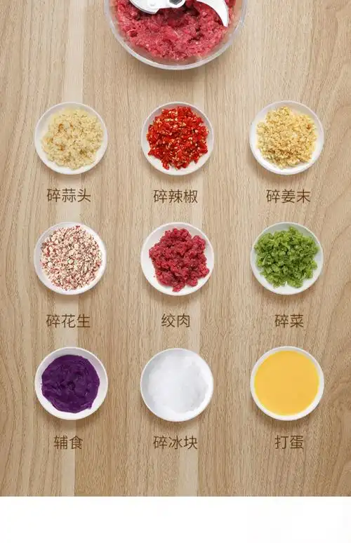 haoyangdao手动绞肉机家用小型饺子馅饺肉馅碎肉手拉式搅碎搅拌碎菜绞