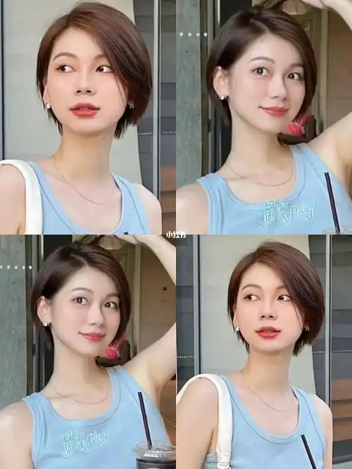 谁剪谁好看的短发系列女生短发这款短发