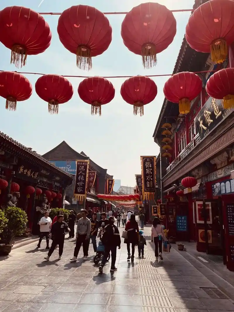 天津古文化街.#古街古巷 昨天和朋友去的天津古文化街.由于行 - 抖音