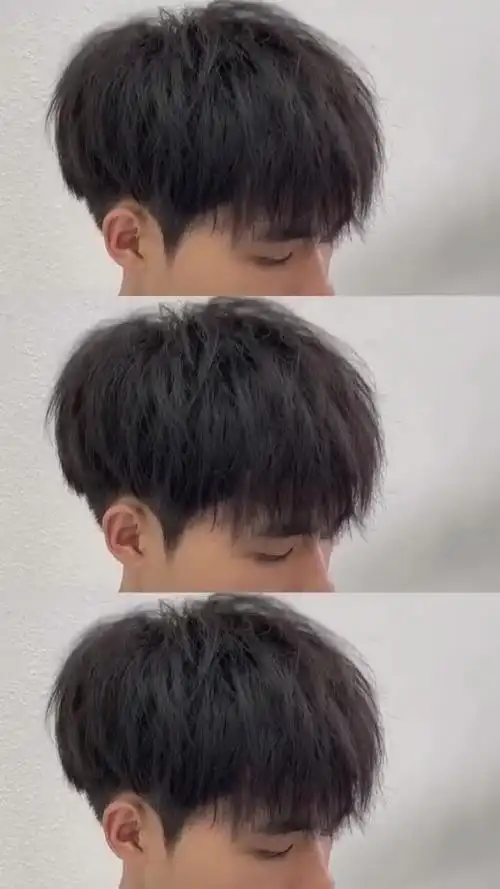 男生烫发烟花烫厦门烫发