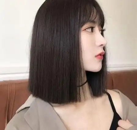 无需打理的齐肩发直发,换发型就选这样的直发了