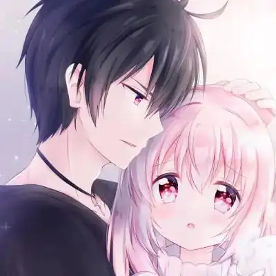 cp头像一对动漫二次元72张_情侣动漫头像_头像屋