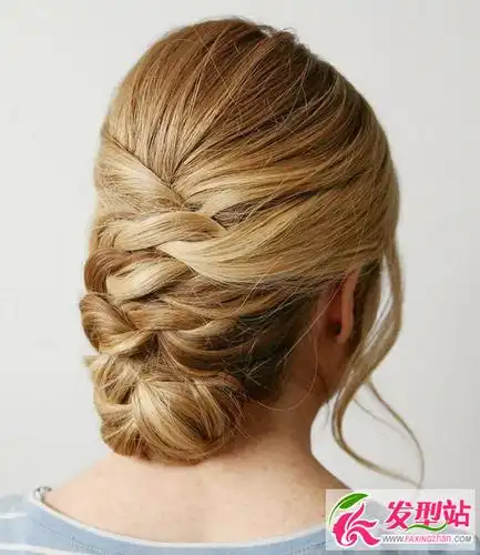 欧式新娘盘发50例经典西式婚礼新娘发型大全5