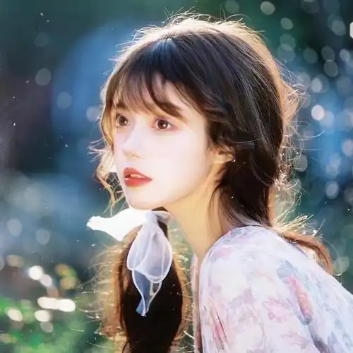 愿都能眼里有光 活成自己喜欢的模样 #优质女头 #唯美女生头像 #优质