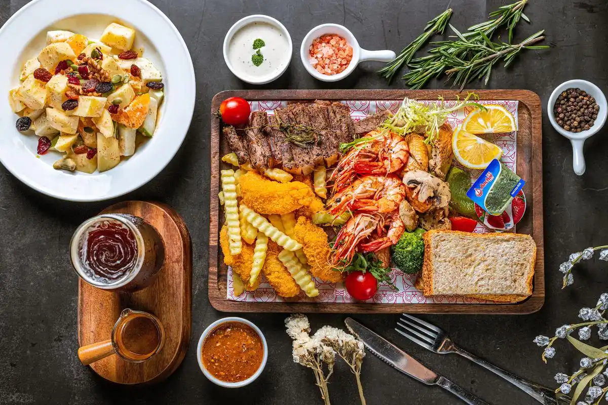 西餐/拼盘/沙拉/意面/牛排/静物美食摄影