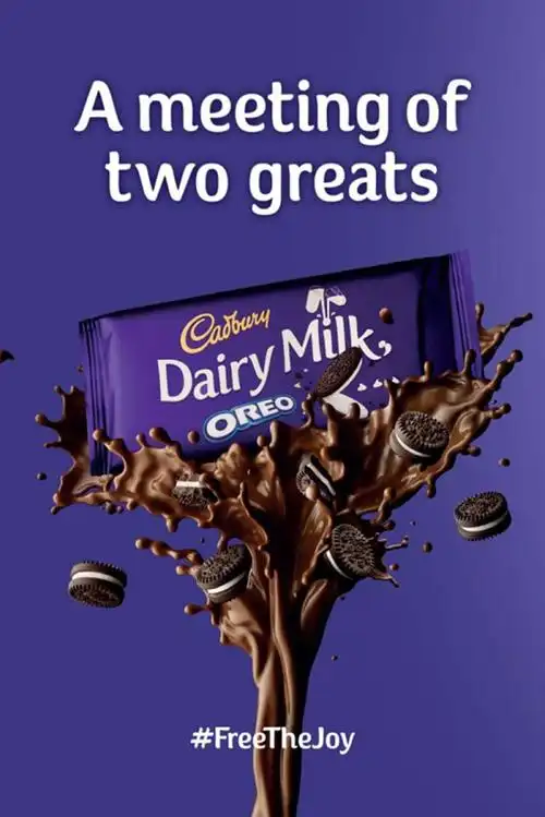 卡路里我的天敌吉百利巧克力海报设计