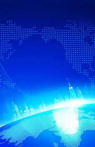 蓝色大气科技未来背景素材