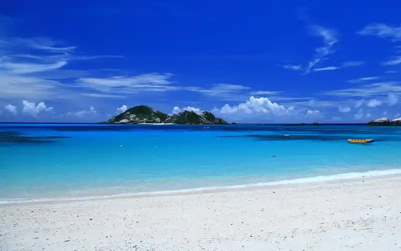 日本冲绳海滩风光,高清图片,电脑桌面-壁纸族