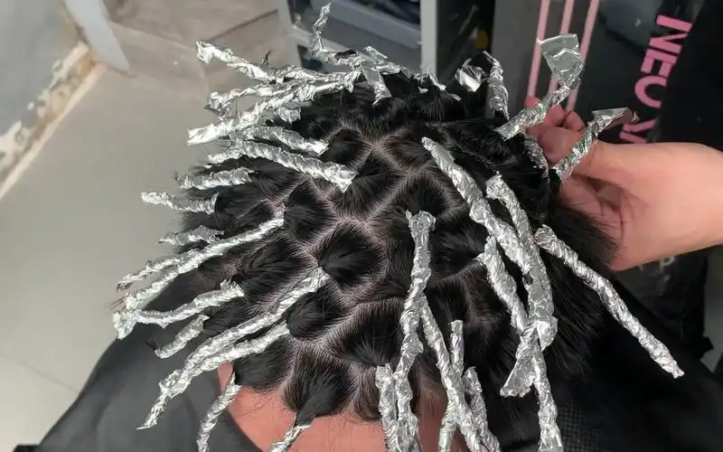 男士发型·锡纸烫, 背头型男变身渣男锡纸烫!