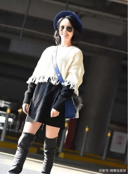 佟丽娅穿衣优雅大气,看她的日常私服搭配,穿出早春高级时髦感