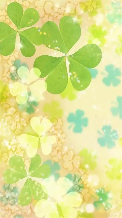 唯美清新四叶草