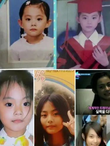 周子瑜应该没有do过她小时候长得很漂亮p2是个天生的美女