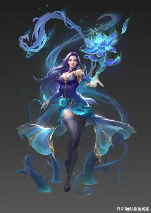 盘点各类手机网游中的角色原画!喜欢的可以来看!