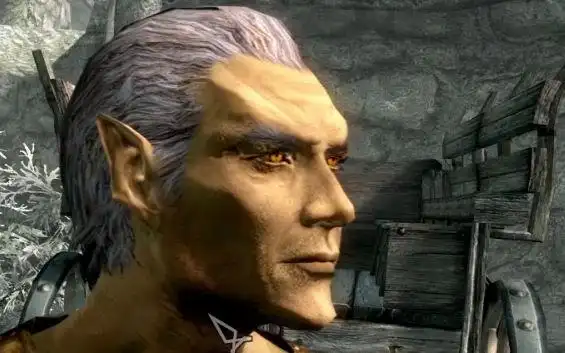 【上古卷轴5】无mod捏脸-照着剧版杰洛特捏但感觉更像费翔的男高精