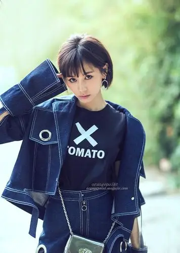 薇姬桑妮opstar欢乐颂2王子文曲筱绡明星同款裙子套装夏喇叭袖裙子