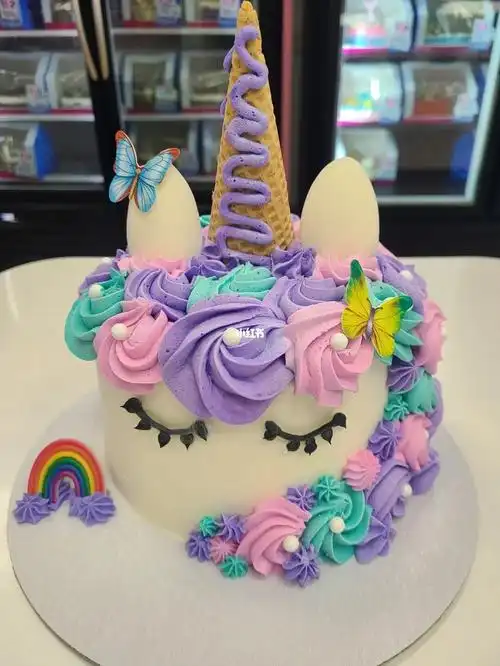 独角兽06雪糕蛋糕