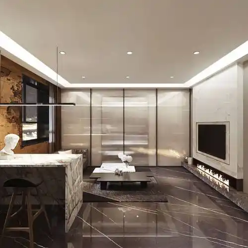 松江区中海阅麓山70平混搭风格两室户装修效果图