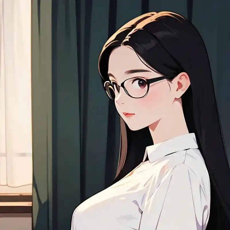 9297 精致女生戴眼镜头像 今天给大家分享一组超有气质的戴眼镜