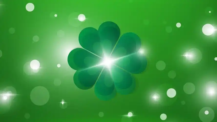 高清四叶草插画图片,4k高清其它图片,娟娟壁纸