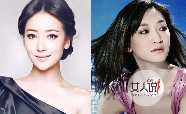 陈紫函和李小冉对比照陈紫函和李小冉其实也不很像,李小冉鼻子较长