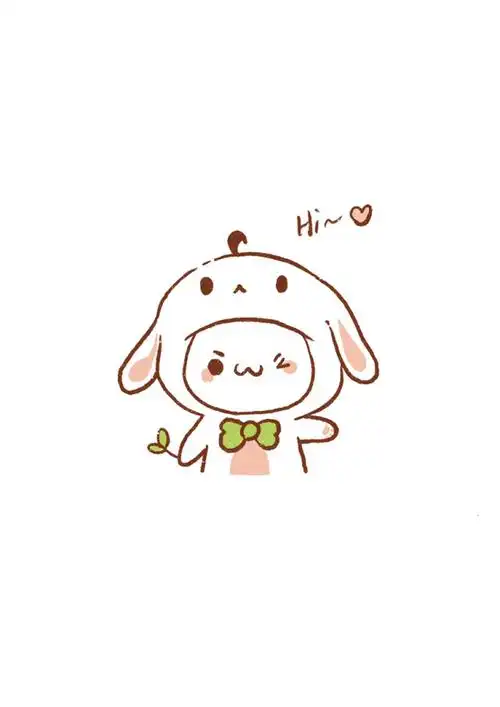 治愈系简笔画教程:超萌的长草颜团子