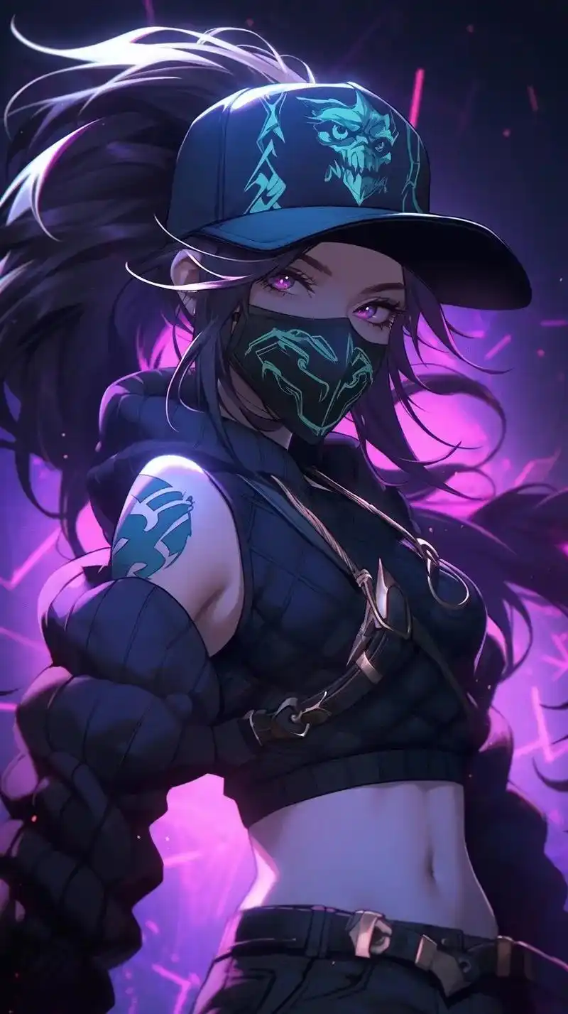 阿卡丽/kda.#英雄联盟s13 #kda女团 #游戏中的美 - 抖音