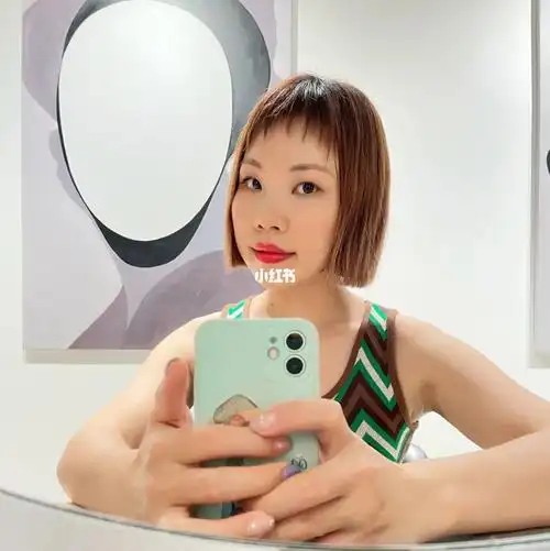 今日份自拍新发型