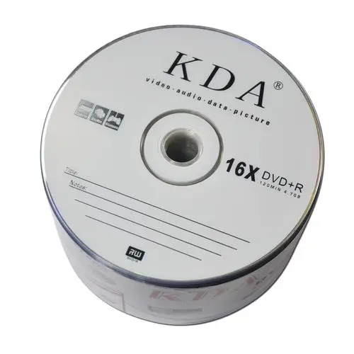 dvd光盘dvd-r刻录光盘光碟dvd r刻录盘kda空白光盘 50片包邮4.7g