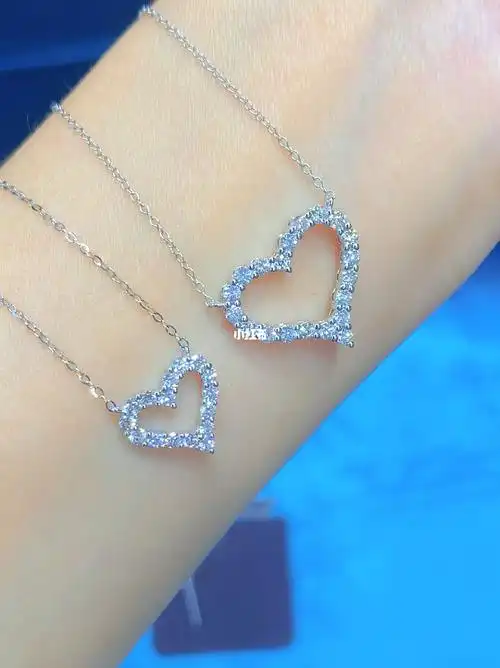 心形钻石项链是爱情象征的符号78