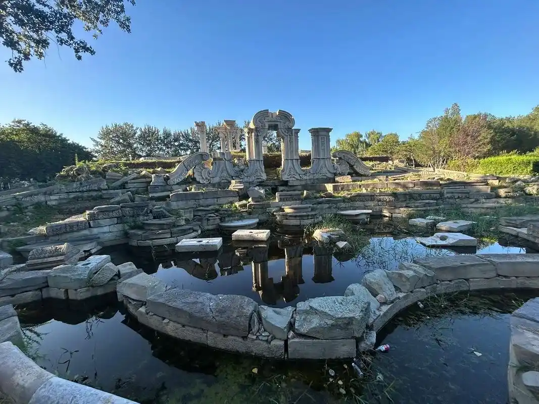 圆明园没毁之前,是多少女孩子心中的城堡啊.  #北京圆明园  - 抖音