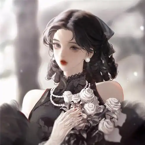 惊艳民国风女生头像