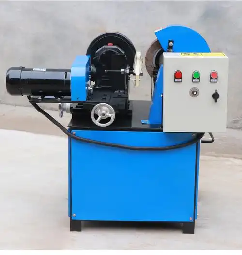 圆管拉丝机圆管抛光机钢管外圆除锈机圆轴圆棒砂带拉丝机工业自动镜面