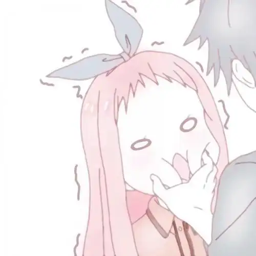 情侣头像可爱呆萌一对动漫情侣头像