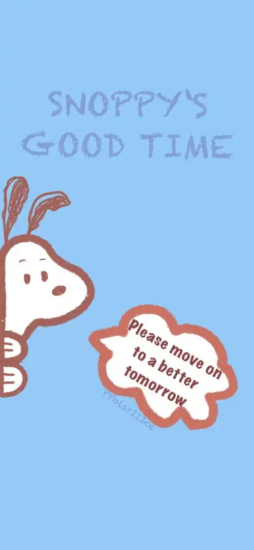 动漫☆壁纸☆史努比☆干净☆可爱☆半糖主义☆ins☆拿图点赞关注☆常