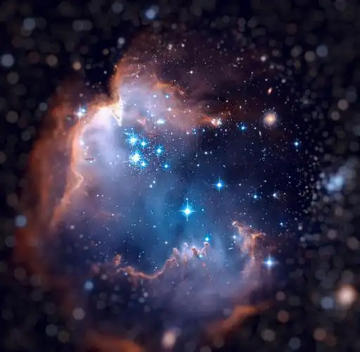 美丽神秘的宇宙空间