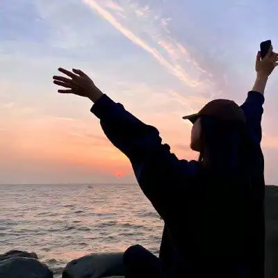 头像图片2023最火爆背影女