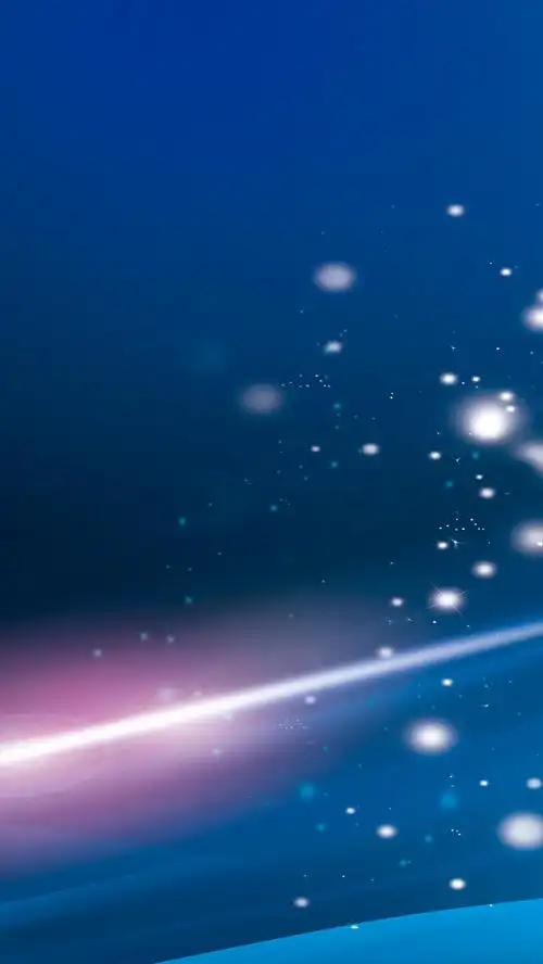 蓝紫色光点渐变h5背景