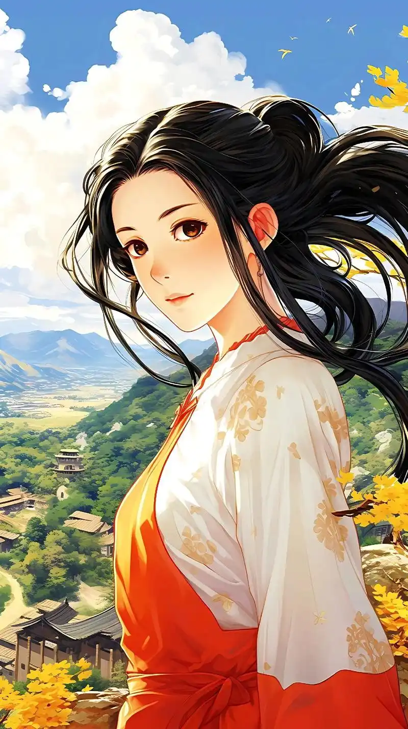 漫画女孩 #古装仙女插画图集 #高清图片 - 抖音