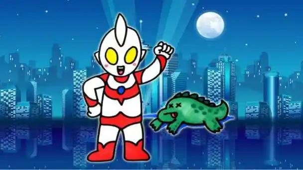 卡通迪迦奥特曼简笔画图片奥特曼简笔画奥特曼和小怪兽儿童画教程