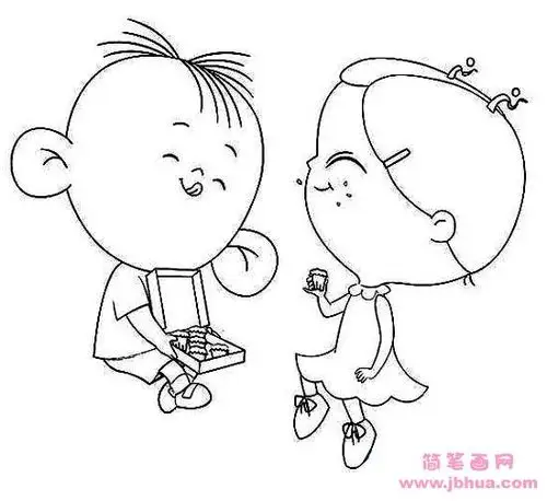 图图和小美的情侣图片