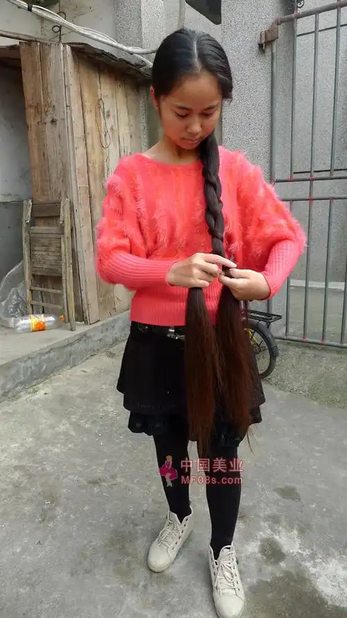 美丽姑娘洗剪长发过程-上海ww325,326#(17)