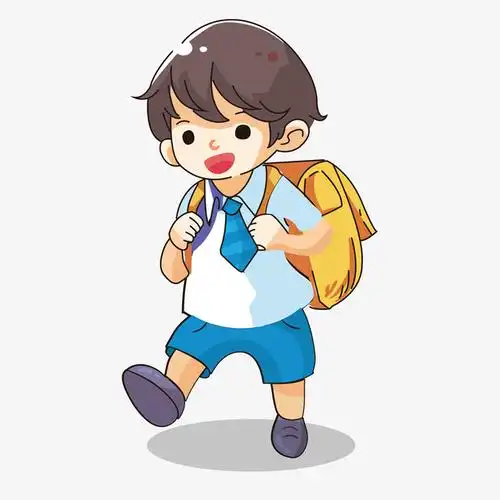 人物卡通开学学生素材图案免抠素材免费下载_觅元素51yuansu.com