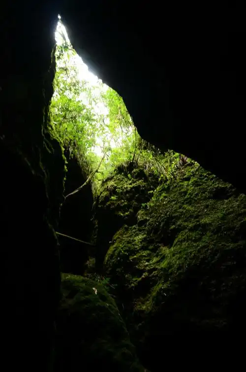 游溪兜村 探蝙蝠洞