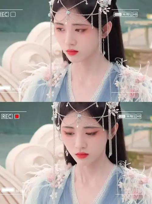 鞠婧祎新剧造型真不错