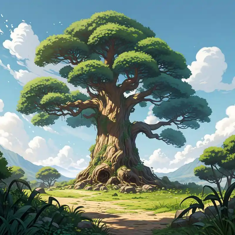 来试试这些以大树为背景的头像吧!