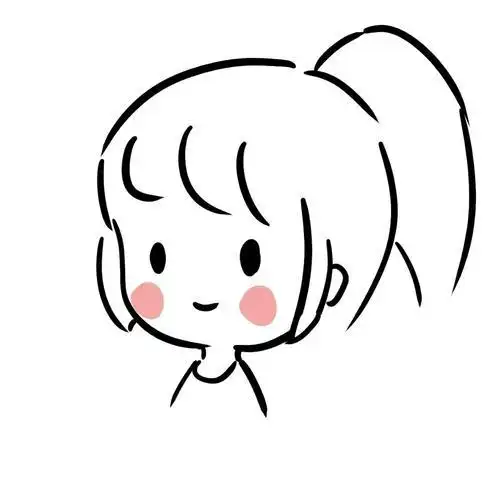 超可爱的女生闺蜜简笔画简笔画画个简笔画文化绘画