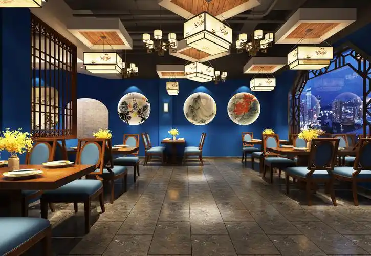 武陵源代记私房菜主题餐厅古典风格装修效果图