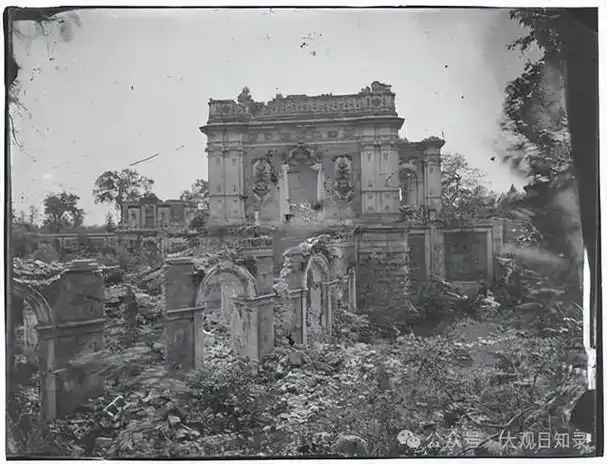 帝都残影:1870年代,被烧毁的圆明园
